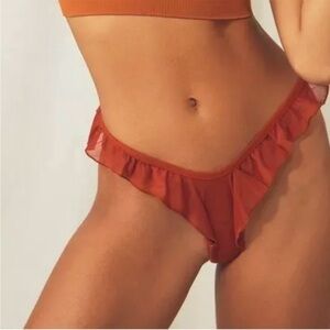 We are Hah fly girl mesh panty in magenta